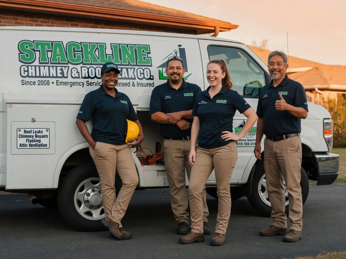 Chimney flashing repair company in Ipswich, SD